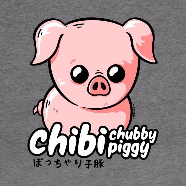 Chibi Chubby Piggy by wloem